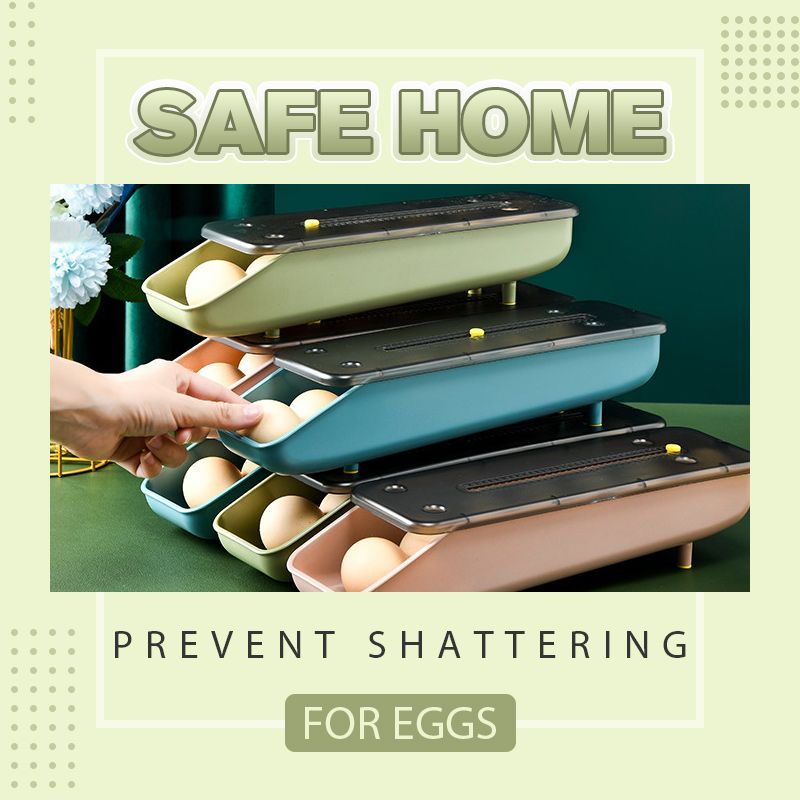 Egg Storage Organizer for Safe, Accessible Keeping of Eggs