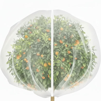 Breathable Mesh Bags with Drawstring for Fruit Tree Protection