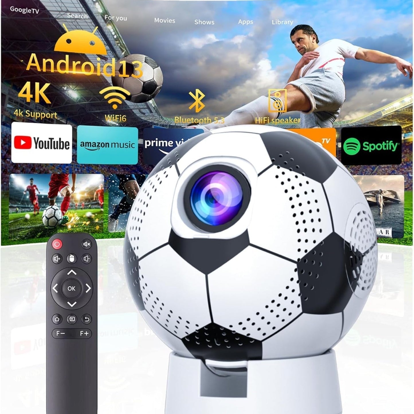 Multi-Function Cinema Projector
