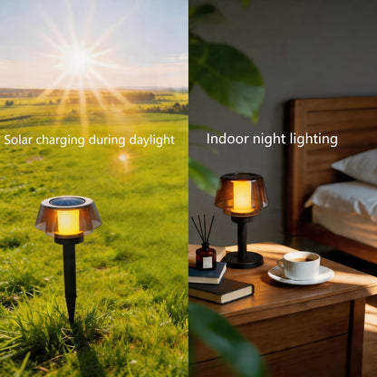 Solar Decorative Firelight for Stylish Outdoor Areas