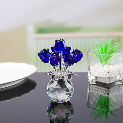 Timeless Sparkling Crystal Rose that Never Fades