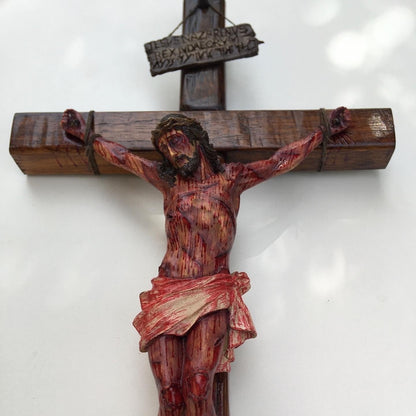 Realistic Handmade Christ Cross Decoration