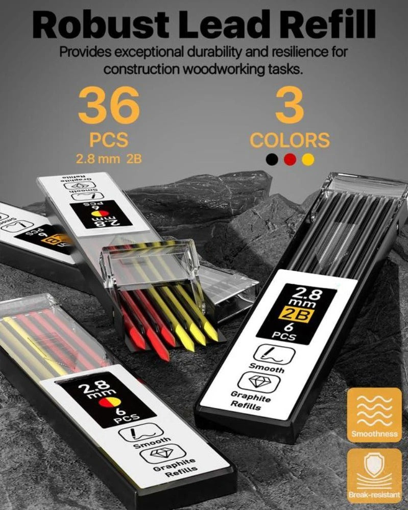 Precision Deep Marker Set with Refill Cartridges | Perfect for Crafts & Assembly