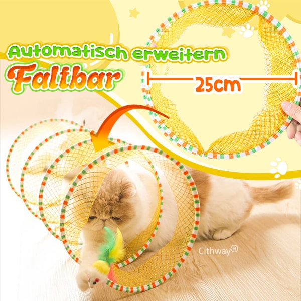 Cat Coil – Keeps Indoor Cats Active, Happy, and Scratch-Free