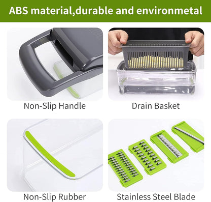 13-in-1 Vegetable Cutter for Quick Meal Prep