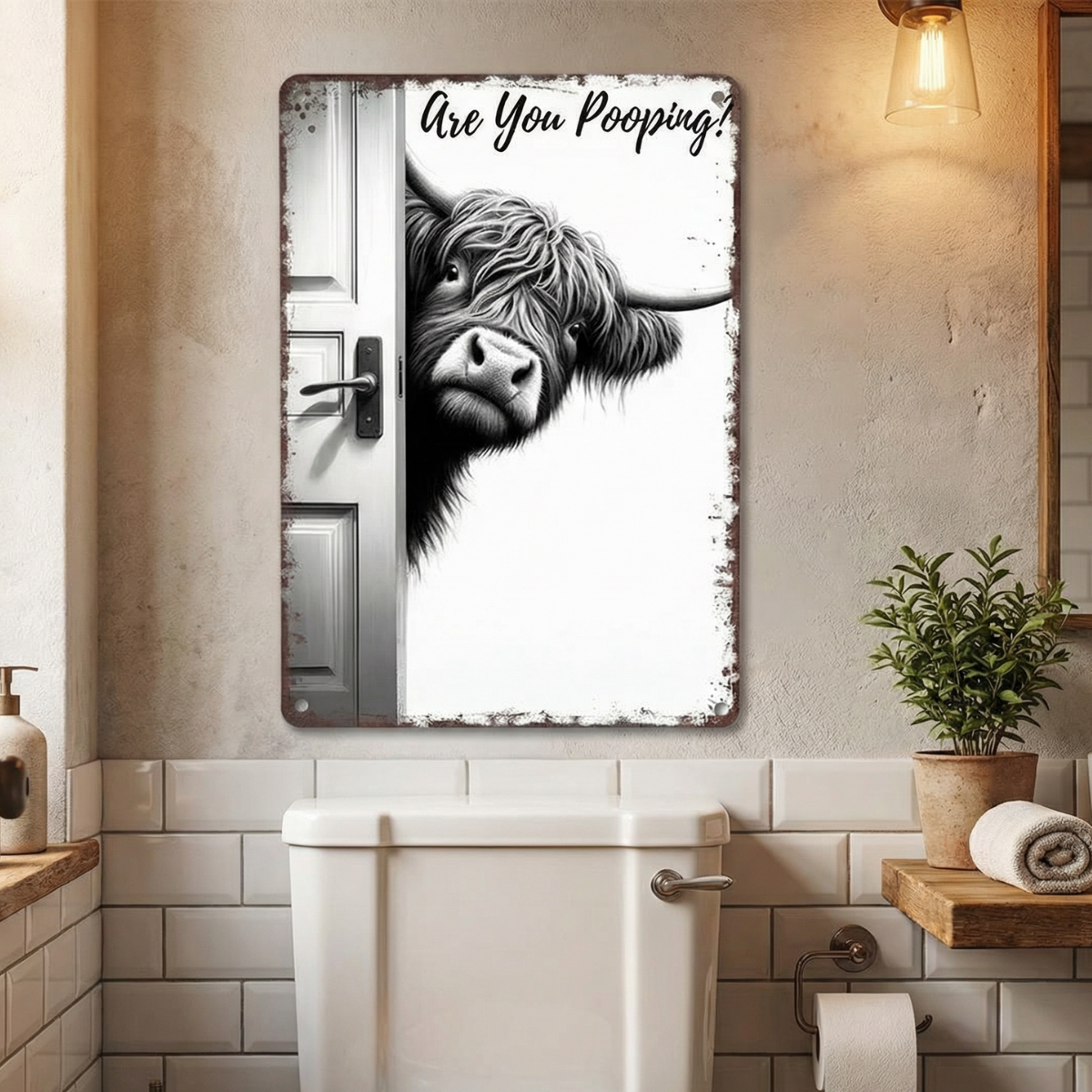 Transform Bathroom Walls into Engaging Conversation Starters