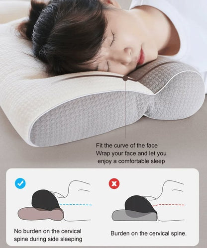 ComfortAlign Cooling Neck Support Pillow – Relief for Neck Pain
