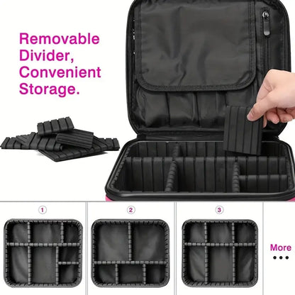 Compact Makeup Organizer for Effortless Travel