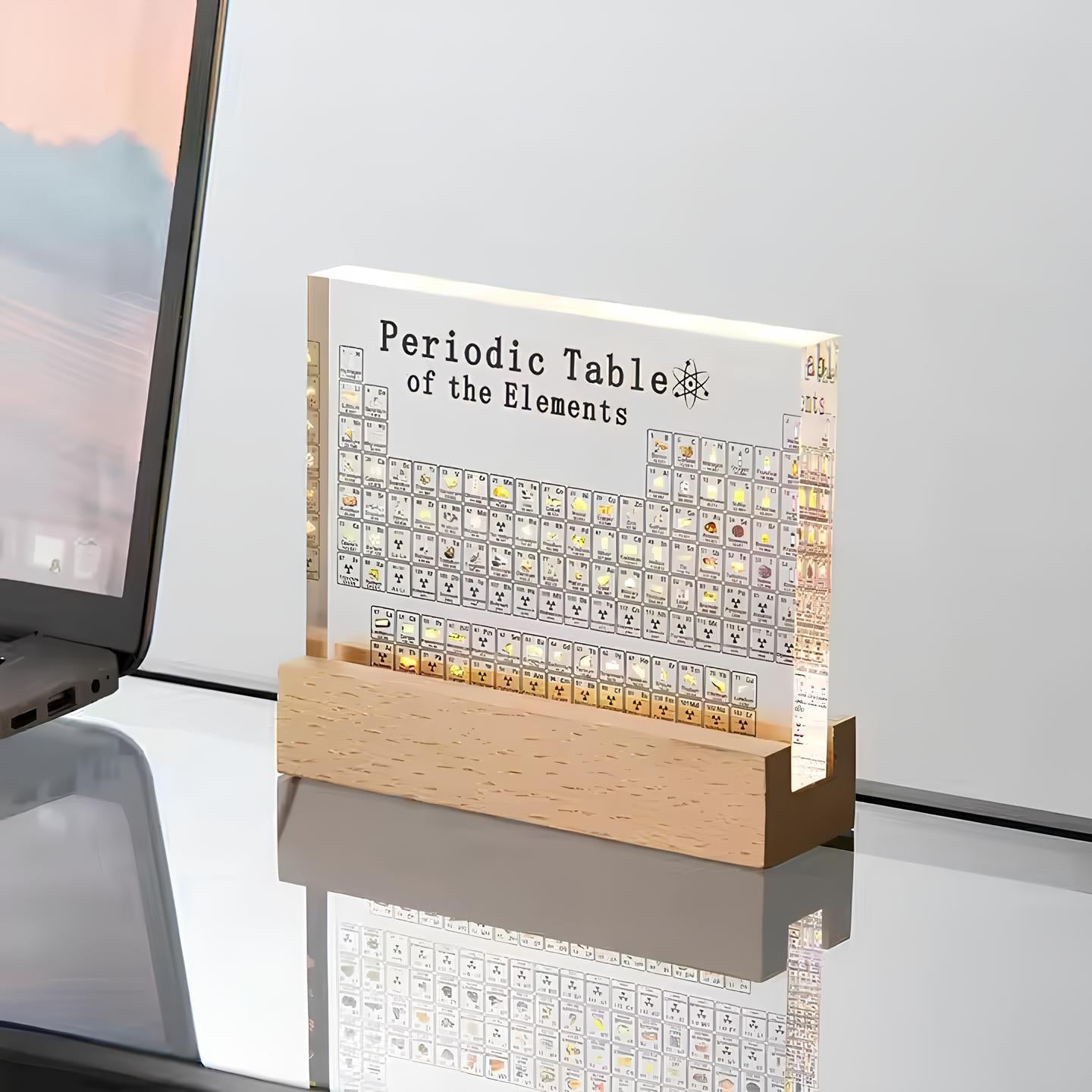Stunning Real Elements Display: Periodic Table Collection