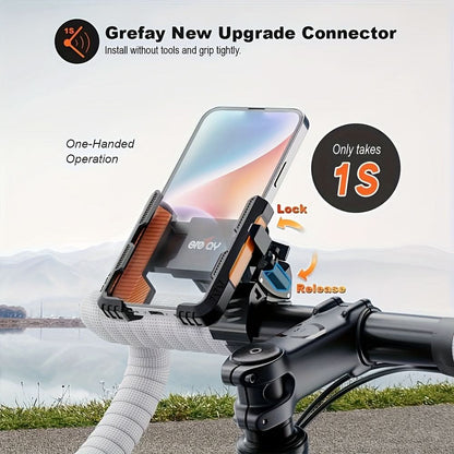 360-Degree Bike Phone Mount Holder