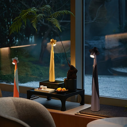 LED Table Light with Touch Control – Modern Rechargeable Desk Lamp