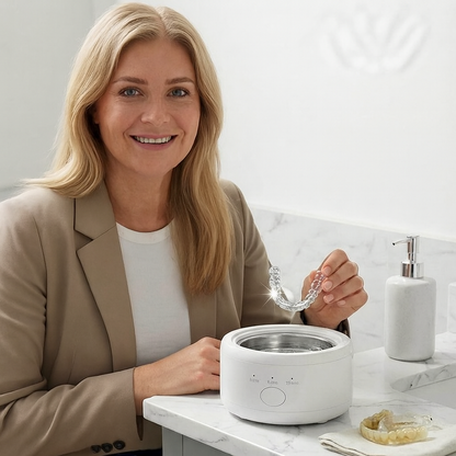 Ultrasonic Cleaner for Germ-Free Braces - Fast Cleaning Solution