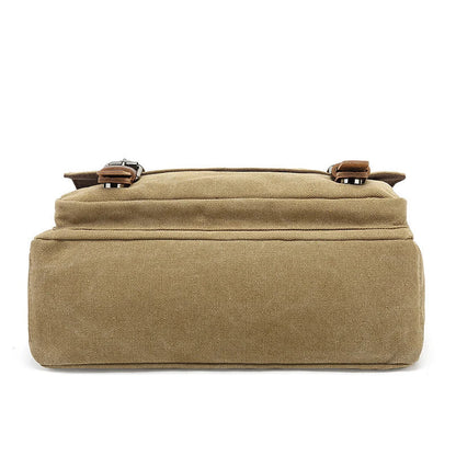 Stylish Canvas Shoulder Bag for On-the-Go Organization