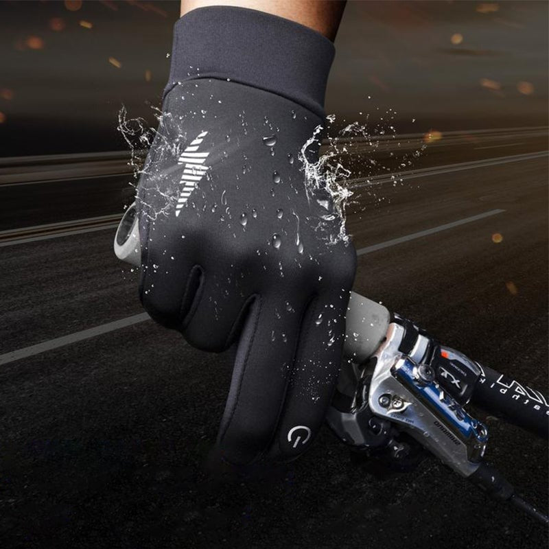 Touchscreen Gloves for Warmth and Phone Use Without Removal