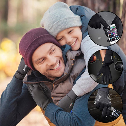 Touchscreen Gloves for Warmth and Phone Use Without Removal