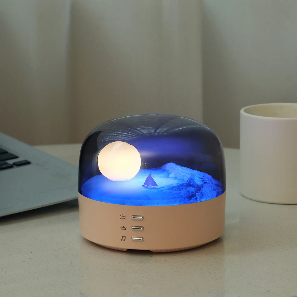 Create a Soothing Sanctuary with Light and Sound