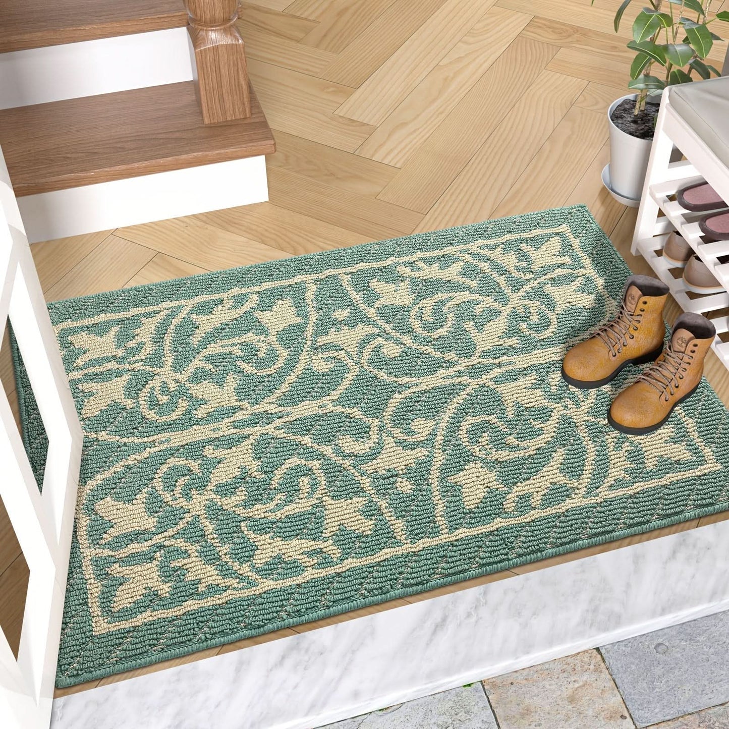 Low-Profile Non-Slip Entry Mat for Clean and Safe Indoor Floors