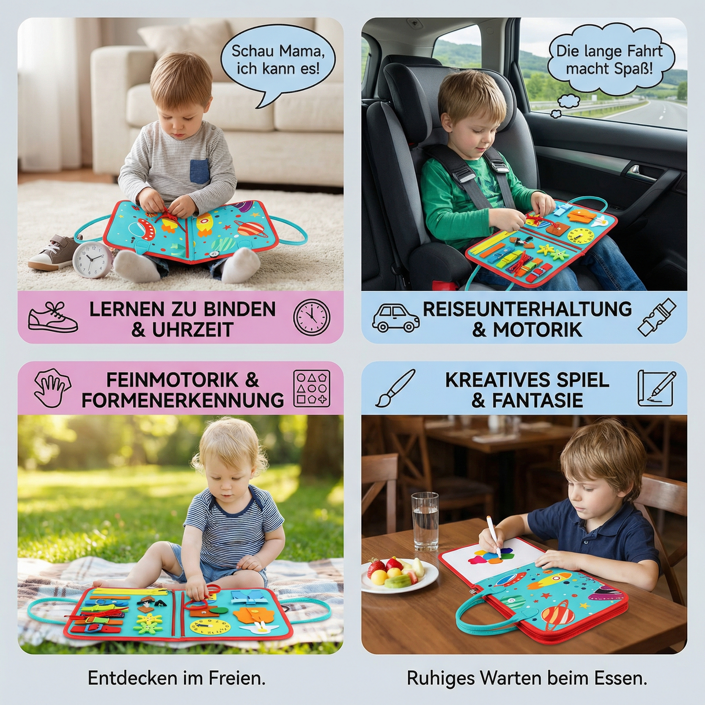 Montessori Learning and Play Book