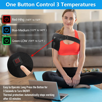 Infrared Heat Therapy for Quick Shoulder Pain Relief
