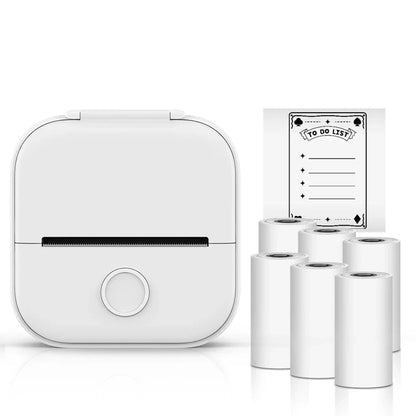 Compact Mini Photo Printer – Ink-Free Thermal Printing for On-the-Go