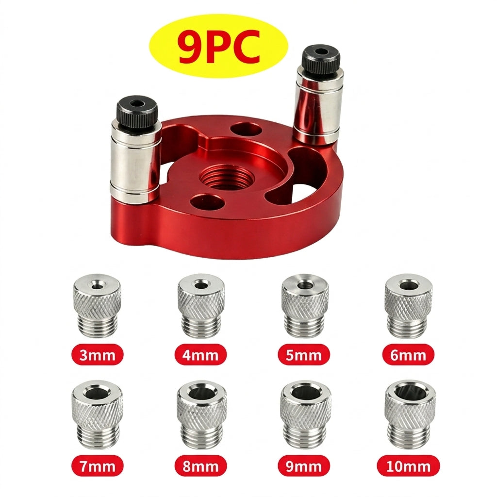 Ultimate Self-Centering Drill Guide for Woodworking Projects