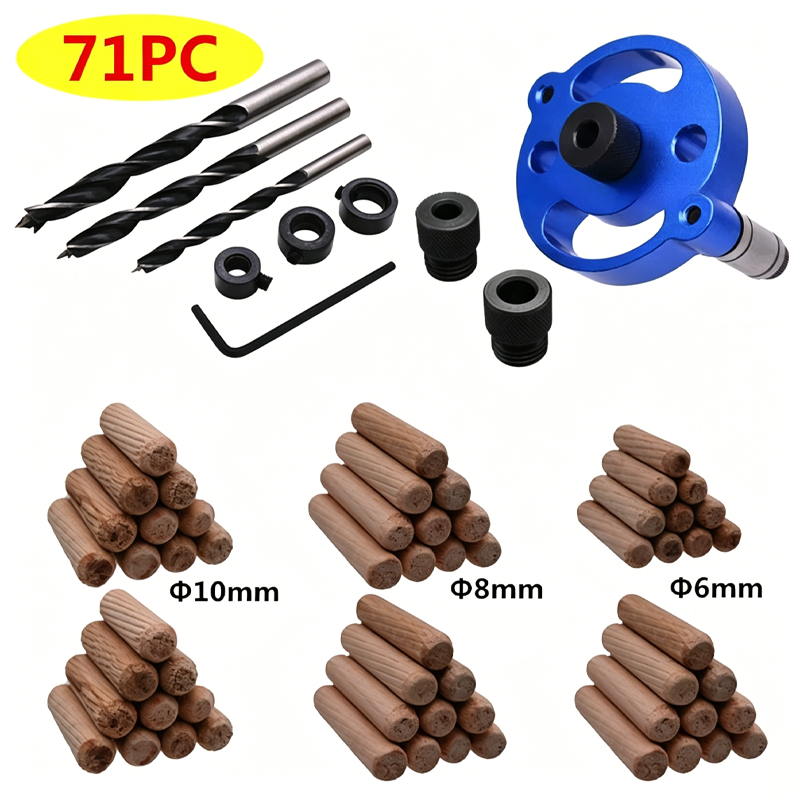 Ultimate Self-Centering Drill Guide for Woodworking Projects