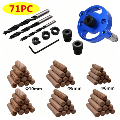 Ultimate Self-Centering Drill Guide for Woodworking Projects