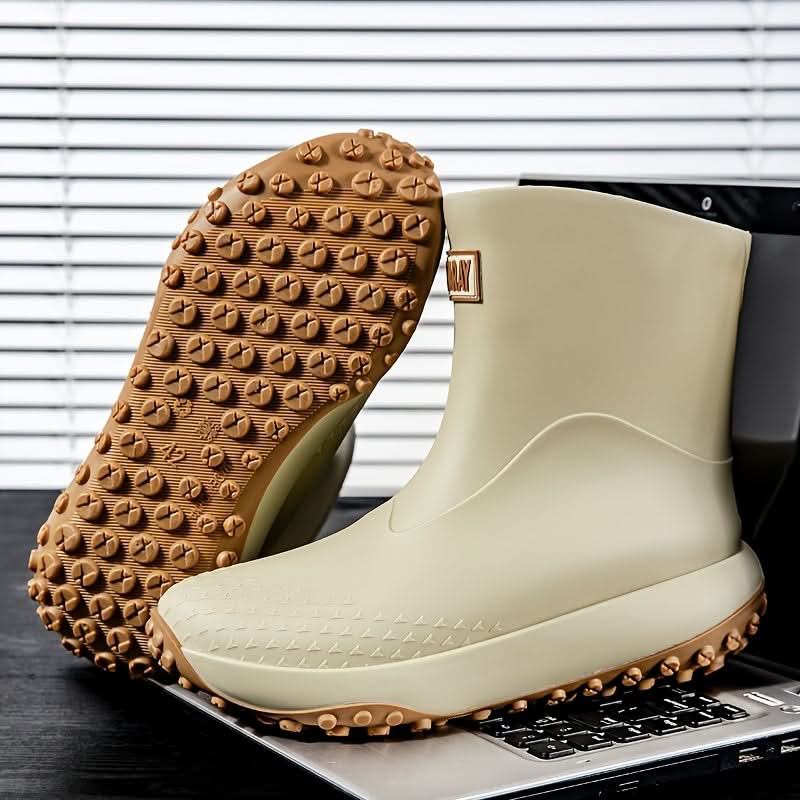 Waterproof Slip-On Rain Boots for Easy Wear