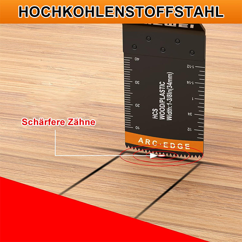Precision Oscillating Tool Blades Set - 20 Pack for Clean Cuts