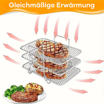 Multi-Layer Stainless Steel Grill - Last Day Discount