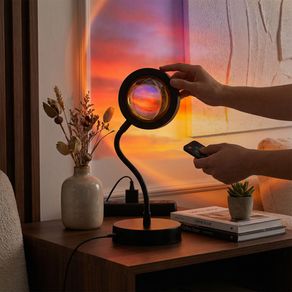 Transform Any Room Instantly with Cozy Sunset Vibes