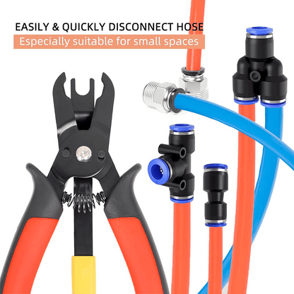 QuickConnect Hose Coupling Tool for Tight Spaces | 6mm & 8mm