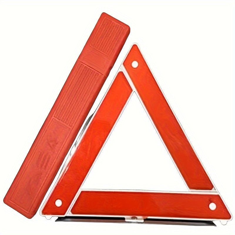Complete Car Emergency Safety Kit with Warning Triangle, Jump Cables, Vest
