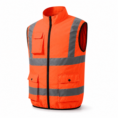 Breezy Comfort Wearable Cooling Vest with Integrated Fan