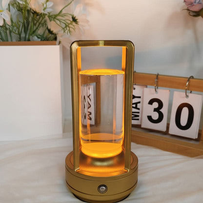 Rechargeable Retro Design Table Lamp