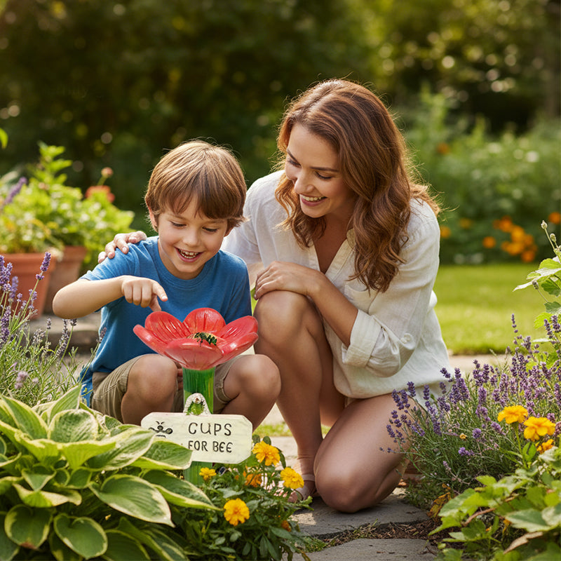 Pollinator Moisture Keeper for a Flourishing Garden