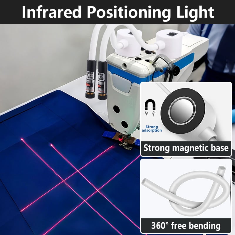 Precision Laser Guide for Seamstresses | Flexible USB Laser Line