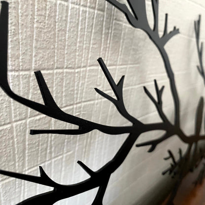 Metal Wall Art – Birds on a Branch for Timeless Natural Aesthetic