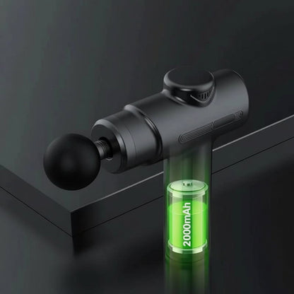 Rechargeable Muscle Recovery Massage Gun with 8 Custom Heads