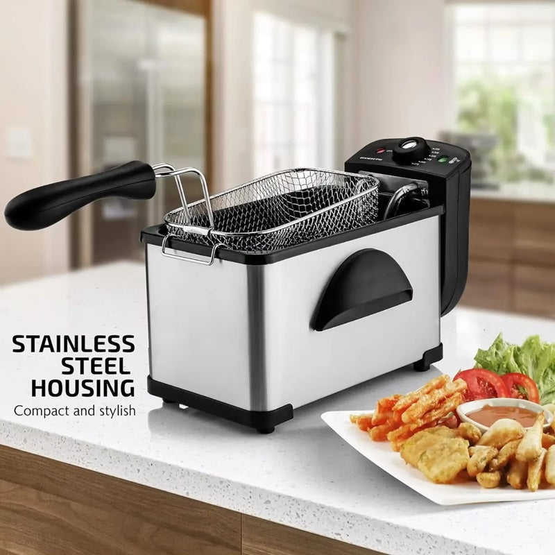 2L Electric Deep Fryer with Temperature Control – Adjustable Settings