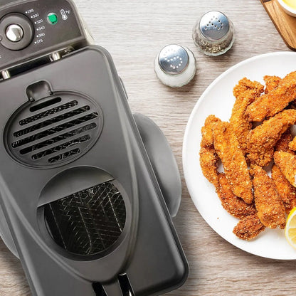 2L Electric Deep Fryer with Temperature Control – Adjustable Settings