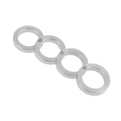 Tactical Self-Defense Ring – Foldable Rotatable Stainless Steel Design