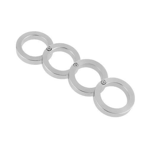 Tactical Self-Defense Ring – Foldable Rotatable Stainless Steel Design
