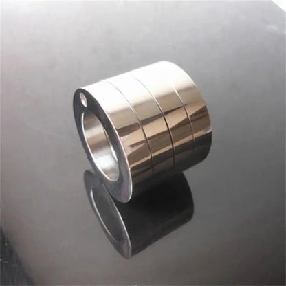 Tactical Self-Defense Ring – Foldable Rotatable Stainless Steel Design