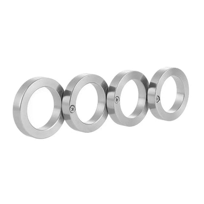 Tactical Self-Defense Ring – Foldable Rotatable Stainless Steel Design