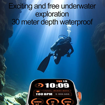 30M Waterproof Smartwatch for Swimming with GNSS Tracking