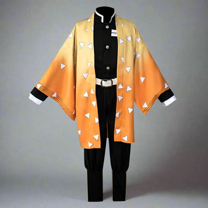 Authentic Japanese Kimono Costume Set for Cosplay Enthusiasts