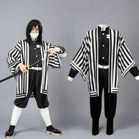 Black & White Striped Set