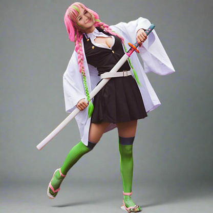 Authentic Japanese Kimono Costume Set for Cosplay Enthusiasts