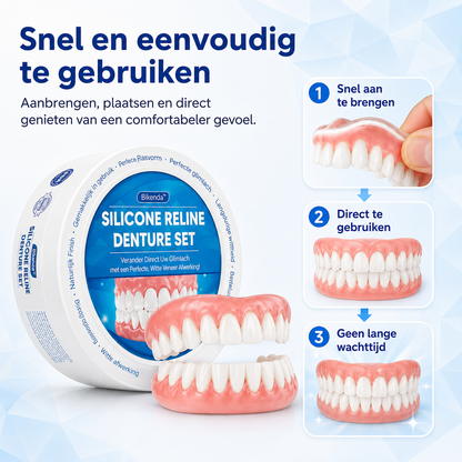 Instant Smile Temporary Dental Flipper with Custom Fit Kit